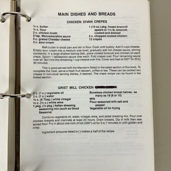 Family Affair Cookbook By Juanita Sparks Vintage 1985 Three-Ring Binder - Picture 10 of 12